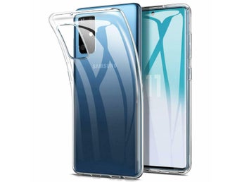 Genomskinlig Silikon Skal för Galaxy S20