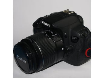 Canon EOS 700D + 18-55mm, (8670 exp) Fri Frakt!