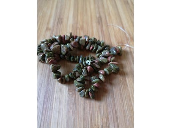 40 cm Naturlig Unakit Chips