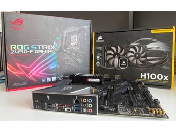 Intel Core i9-10850K, ASUS ROG Strix Z490-F Gam.. | Köp på Tradera