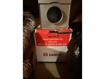 Ventilationssystem Darco AN1 400 m3/h & SFS125/IZ/FM-OC Filterbox