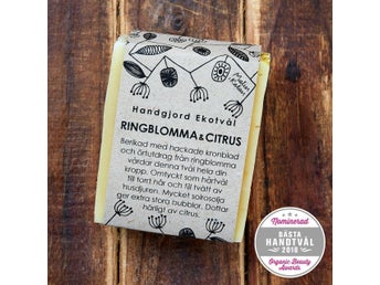 Malin i Ratan Eko Tvål - Ringblomma & Citrus
