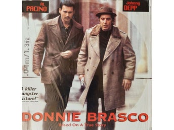Donnie Brasco 1997 127 Min WS 2-LD Laserdisc Beg Pris 229 Frakt 89