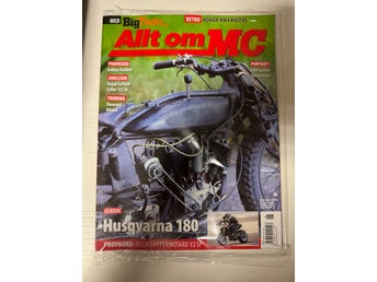 Tidningen Allt om MC - Husqvarna 180, Indian Bobber, Ducati Hypermotard V2 SP