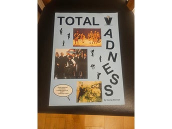 TOTAL MADNESS bok av George Marshall, ska reggae skinhead rudeboy