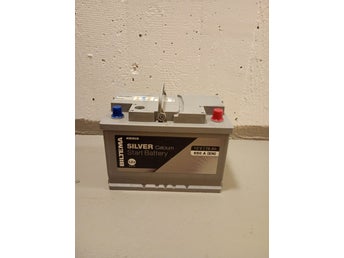 Biltema Silver Calcium Startbatteri 12V 78Ah