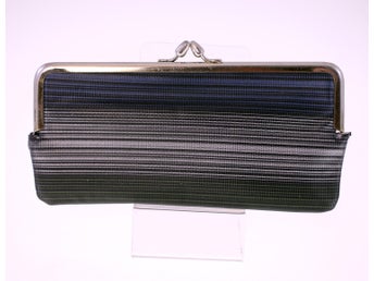 Vintage vinyl eyewear Purse Case-Sunglasses/Eyeglassess-circa 1980s-Weight 44g