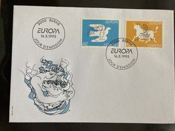 Switzerland 1995 Set Europa CEPT FDC