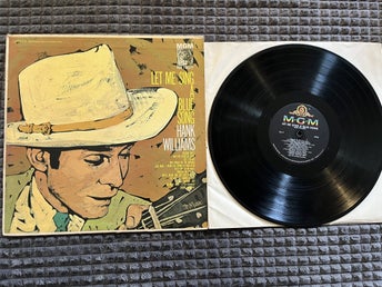HANK WILLIAMS-let me sing a blue song US.MGM E-3924