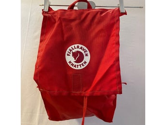 Röd Fjällräven Knatten ryggsäck för de minsta 70-tal