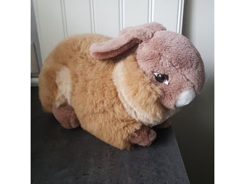 Gosedjur stor kanin CE märkt. Nytvättat.L.ca 40 cm.H.21 cm.