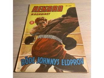 Tidningen Rekord Rekordmagasinet 1951 nr 10 - (baksidan saknas)