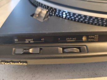 Skivspelare Technics SL-BD22 Servad & genomgången