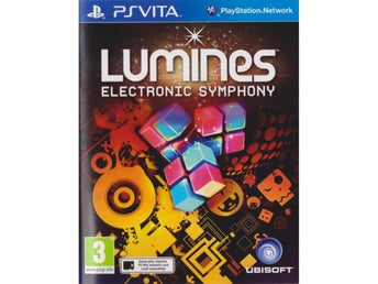 Lumines Electronic Symphony Playstation PS Vita (Komplett, Begagnad)
