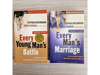 Stephen Arterburn Every Man Series 2 Books Marriage Battle Workbook