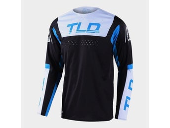 Crosströja - Troy Lee Designs SE Pro Fractura, Svart/Blå, stl Small [ny]