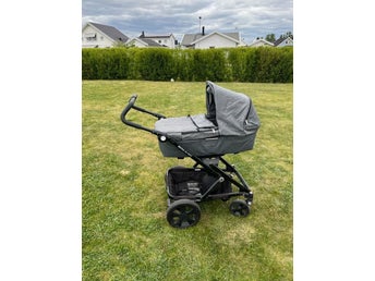 Britax go next liggvagn inkl ståbräda.