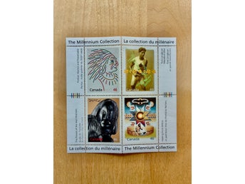 Frimärken Canada Post The Millennium collection - år 2000.