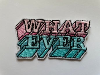 WHAT EVER TYGMÄRKE