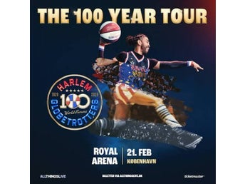 2 biljetter till Harlem Globetrotters - The 100 Year Tour - Royal Arena Köpenhamn