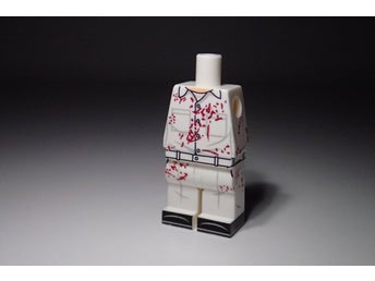 G Bricks Stranger Things minifigurdelar - Henry Creel aka. Vecna torso & ben