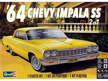 REVELL 1:25 KIT 64/' CHEVY IMPALA SS 4487