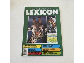 MÅNADSMAGASINET LEXICON. NR.3 1993