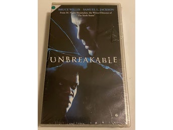 Unbreakable - Fabriksförseglad - Sealed - Oöppnad - Inplastad (VHS)