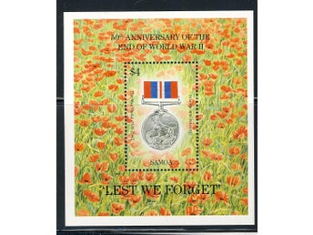BL 53** SAMOA WW2 SLUT 50 ÅR