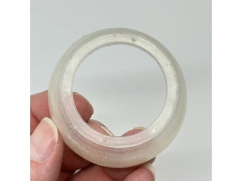 871byggnadsvård retro 55mm RULLBANA vintage plast omärkt till möbelhjul 60-70tal
