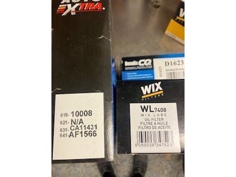 dodge dart 1,4 2013 servicekit helt nytt