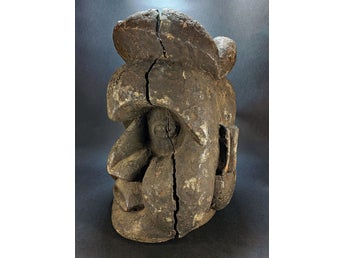 Cimier Janus Bangwa/Bamileke (Troh Night Society) Cameroon - circa 1950
