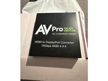 AVPro Edge AC-CONVERT-HDDP HDMI till 2x DisplayPort 4K60 – NY
