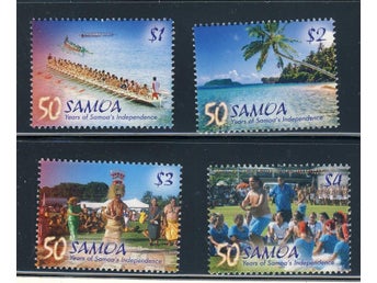 M1095-98** SAMOA 50 ÅR I FRIHET