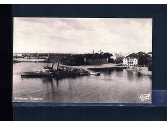 KARLSKRONA Kungsbron. Fartyg.