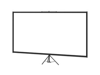 Projektorduk 100 tum 4K med stativ för hemmabio och presentation