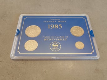 Myntset Sverige 1985 (toppskick)