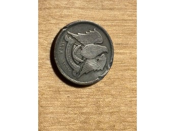Egyptiskt 5 piaster 1957