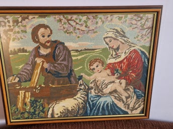 Tavla med religiöst motiv