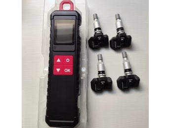 i-TPMS däcktrycksdiagnostikverktyg med 4st RF-sensorer, omfattande funktioner