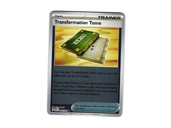 Transformation Tome Reverse Holo Uncommon 083/086 Chaos Rising Pokemon