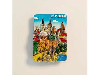 Tjeckien Prag kylskåpsmagnet