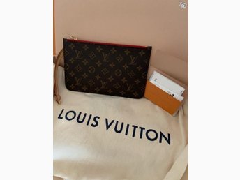 lv neverfull clutch
