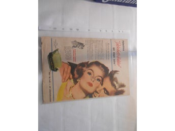Palmolive 1950-tal – tvåldreklam med par i närbild