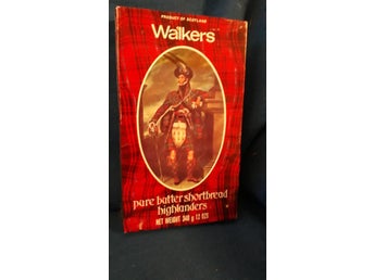 plåtask Walkers Butter shortbread Highlanders !