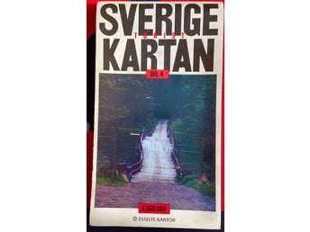(360/1) SVERIGE KARTAN DEL 4, Esselte Kartor