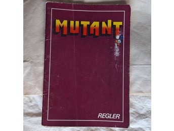 Mutant Regelbok - Äventyrsspel 1984