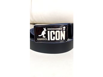 DSQUARED2 Icon Herrskärp i läder