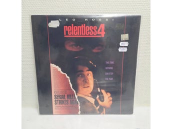 Relentless 4 laserdisc NTSC NY oöppnad