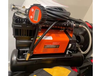 12V 150 PSI 6.35 CFM bärbar kraftig luftkompressor med 6-liters lufttank